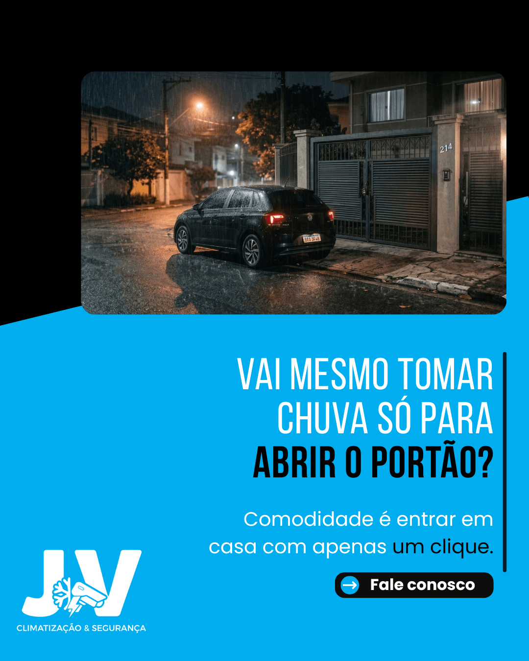Automação de Portão com Conforto Diário